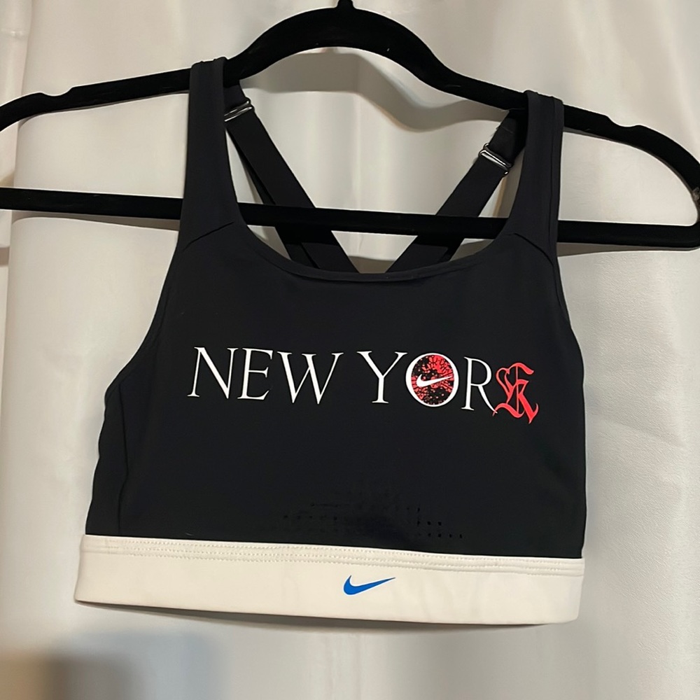 NIKE new york sports bra
